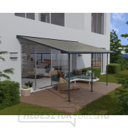 Palram Capri 4200 antracit 3 x 4,25 alumínium (előregyártott) pergola (antracit) náhled