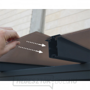 Palram Capri 3000 antracit 3 x 3 alumínium (előregyártott) pergola (antracit) Előnézet 