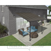 Palram Capri 3000 antracit 3 x 3 alumínium (előregyártott) pergola (antracit) gallery main image