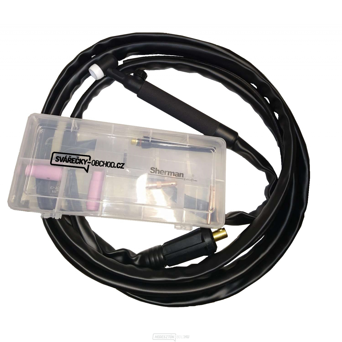 Sherman TIG hegesztőpisztoly T-17V 4m 35-50