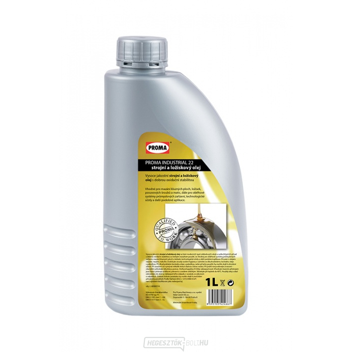 PROMA INDUSTRIAL 22 - Gép- és csapágyolaj 1l