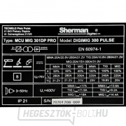 Sherman Synergic inverteres hegesztő DIGIMIG 300 Impulzus + MIG pisztoly 25/4m, kábelek Sherman Synergic inverteres hegesztő DIGIMIG 300 Impulzus + MIG pisztoly 25/4m, kábelek náhled