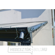 Alumínium pergola LANITPLAST WALL 33 antracit világos PC náhled