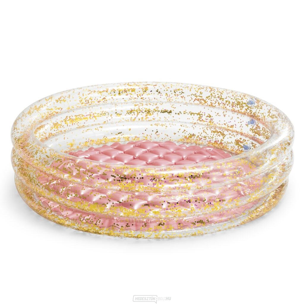 Felfújható csillámmedence 86x25 cm - 57103NP