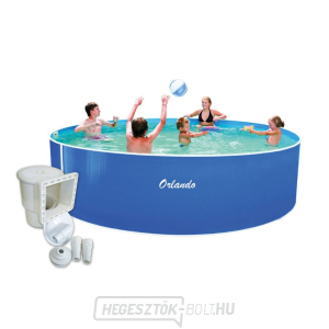 Úszómedence Orlando 3,66 x 0,91m Olympic skimmer (tömlők és lépcsők nélkül) Úszómedence Orlando 3,66 x 0,91m Olympic skimmer (tömlők és lépcsők nélkül) gallery main image