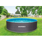 Úszómedence Orlando Premium DL 4,60x1,22 m RATAN tartozékok nélkül Előnézet 