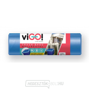 ViGO! Szemeteszsákok LD 120l/8 db PAPÍR - kék ViGO! Szemeteszsákok LD 120l/8 db PAPÍR - kék gallery main image