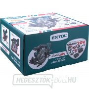 Körfűrészlap akkus SHARE20V, 165mm, BRUSHLESS, 20V Li-ion, 2000mAh Körfűrészlap akkus SHARE20V, 165mm, BRUSHLESS, 20V Li-ion, 2000mAh náhled