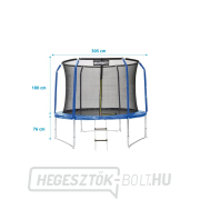 Trambulin Marimex 305 cm + beltéri védőháló + INGYENES lépcsőfokok Trambulin Marimex 305 cm + beltéri védőháló + INGYENES lépcsőfokok náhled