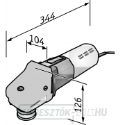 Flex csiszológép elszívás nélkül 1500W, 180 mm, LG 1704 VR Előnézet 