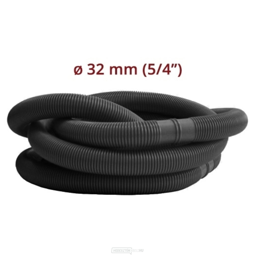 Tömlő 5/4 hosszúságban 1,25 m, 32 mm FEKETE