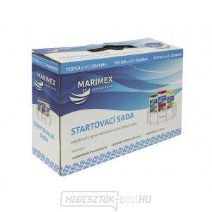 Marimex START vegyszer készlet (Shock, Triplex Mini, pH-, teszter)