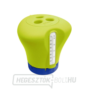 Klór úszó hőmérővel - sárga-zöld Klór úszó hőmérővel - sárga-zöld gallery main image