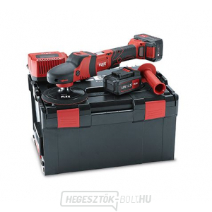 Flex Aku-rotációs polírozó 18,0 V, PE 150 18.0-EC/5.0 készlet gallery main image