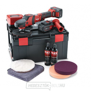 Flex Aku-rotációs polírozógép 18,0 V, PE 150 18,0-EC/5,0 P-Set gallery main image