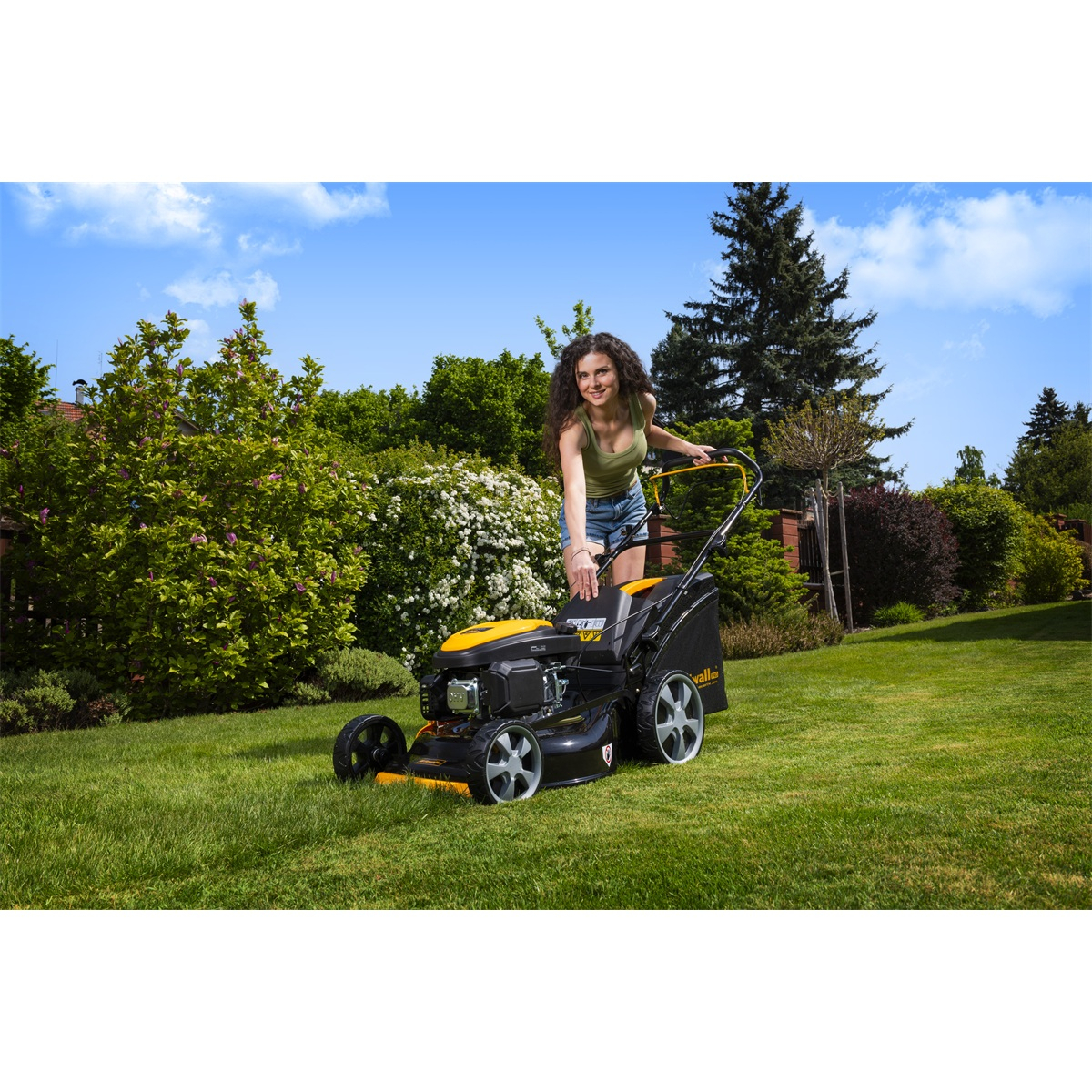 Benzines fűnyíró Riwall PRO RPM 5155 PRO 4in1 meghajtással Előnézet 