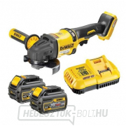 Akkus sarokcsiszoló 125mm DeWALT DCG418T2 FlexVolt 6,0 Ah Előnézet 