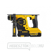 Akkus kombinált kalapács DeWALT DCH253M2 8V XR, 2x Li-ion akkumulátor/4,0 Ah Előnézet 