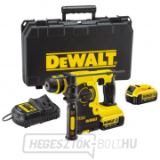 Akkus kombinált kalapács DeWALT DCH253M2 8V XR, 2x Li-ion akkumulátor/4,0 Ah Előnézet 