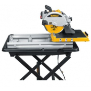 DeWALT nedves csempevágó csúszóasztallal és állvánnyal, 250 mm, D24000S  gallery main image
