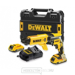 Akkus gipszkarton csavarhúzó, DEWALT DCF620P2K