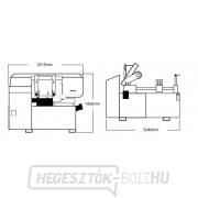 Pilana szalagfűrész fémhez PMS 330/330 AN Előnézet 