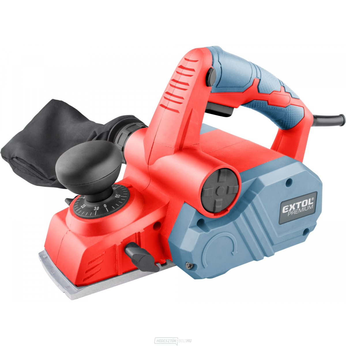 Elektromos gyalu, 900W, 24mm-es félhornyos gyalu