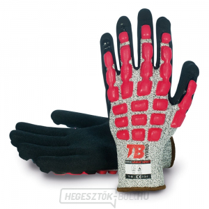 Univerzális mártott munkakesztyű TB 490RMF IMPACT - 9-es méret Univerzális mártott munkakesztyű TB 490RMF IMPACT - 9-es méret gallery main image