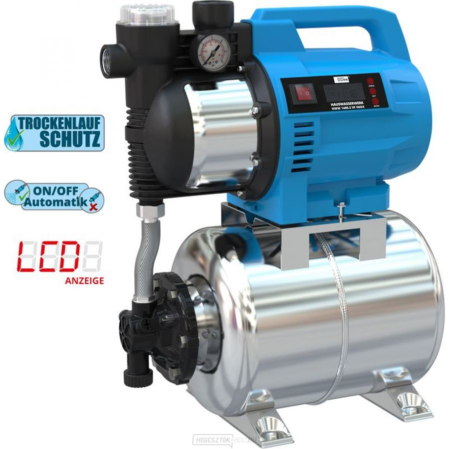 Használati vízmelegítő Gude HWW 1400.3 VF INOX