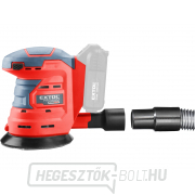 Akkus excenter csiszoló Extol Premium SHARE20V, 20V Li-ion, akkumulátor és töltő nélkül, 125mm náhled