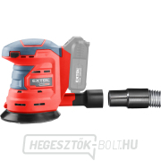 Akkus excenter csiszoló Extol Premium SHARE20V, 20V Li-ion, akkumulátor és töltő nélkül, 125mm náhled