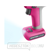 Akkumulátoros fúrócsavarhúzó rózsaszín EXTOL 12V Li-ion, 1500mAh náhled
