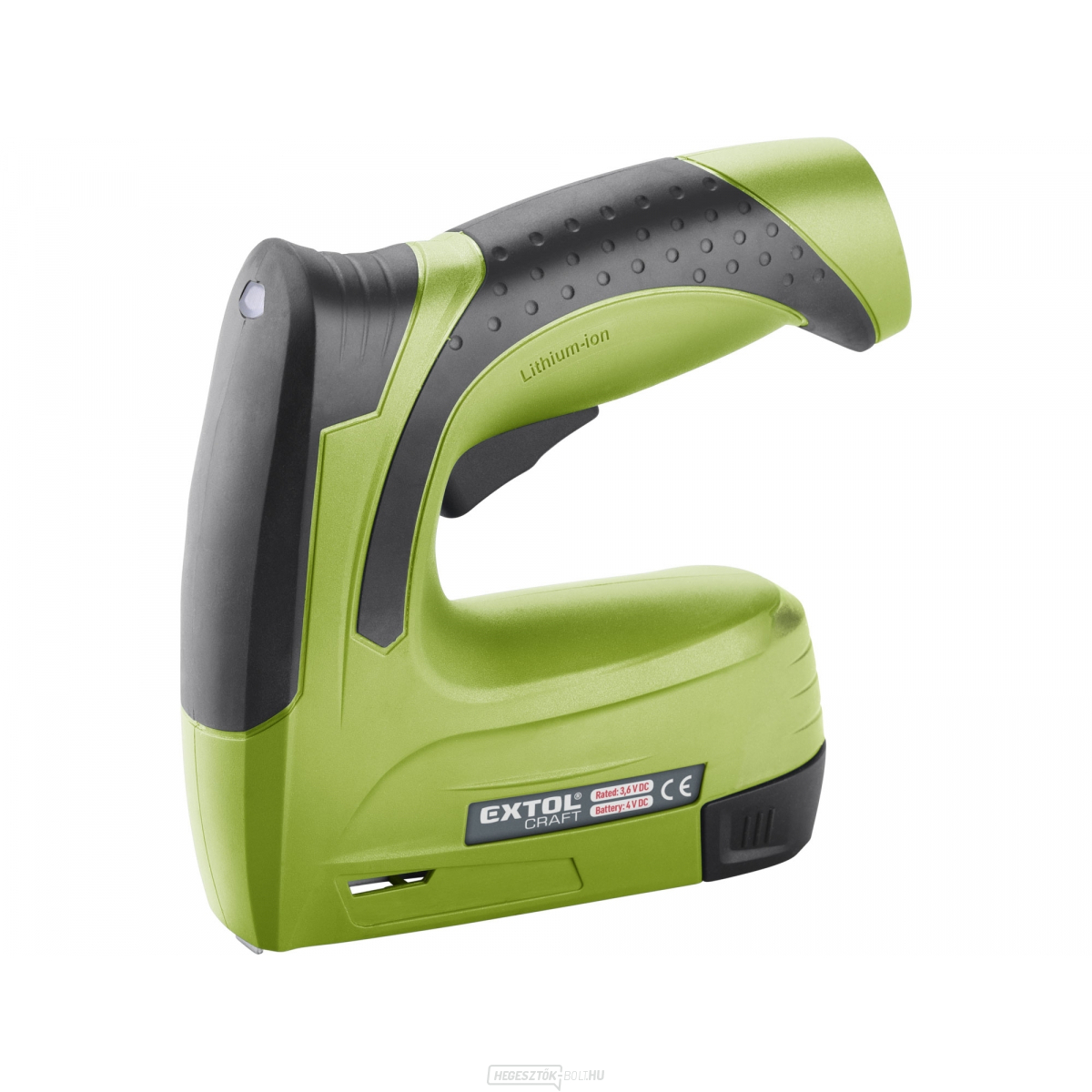 Akkumulátor tűző/szegező EXTOL CRAFT 4V Li-ion, 1300mAh, USB töltés Akkumulátor tűző/szegező EXTOL CRAFT 4V Li-ion, 1300mAh, USB töltés gallery main image
