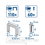 Akkumulátor tűző/szegező EXTOL CRAFT 4V Li-ion, 1300mAh, USB töltés náhled