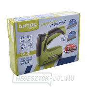 Akkumulátor tűző/szegező EXTOL CRAFT 4V Li-ion, 1300mAh, USB töltés náhled