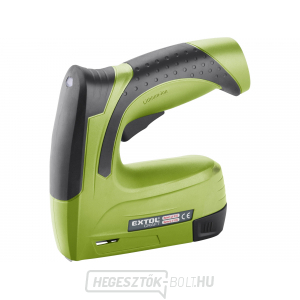 Akkumulátor tűző/szegező EXTOL CRAFT 4V Li-ion, 1300mAh, USB töltés Akkumulátor tűző/szegező EXTOL CRAFT 4V Li-ion, 1300mAh, USB töltés gallery main image