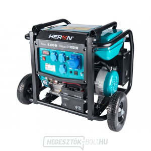 Benzines erőmű 17LE/8,2kW, alváz, elektromos indító Benzines erőmű 17LE/8,2kW, alváz, elektromos indító gallery main image