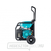 Benzinmotoros generátor 17HP/8,2kW/10,25kVA (400V), 6,5kW (230V), alváz, elektromos indítással. Előnézet 