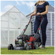 Benzines fűnyíró Scheppach MP 132-42 2 az 1-ben meghajtás nélkül Előnézet 