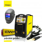 KOWAX® GeniArc®140 hegesztés. MMA/TIG inverter, szett 03a 3m kábelek 3m csuklya elektródák 2,5mm/2,5kg gallery main image