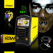 KOWAX GeniArc® 160EVO + 3 m kábelek + burkolat + elektródák 2,5 mm/2,5 kg Előnézet 