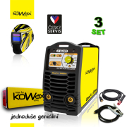 KOWAX GeniArc® 160EVO + 3 m kábelek + burkolat + elektródák 2,5 mm/2,5 kg Előnézet 