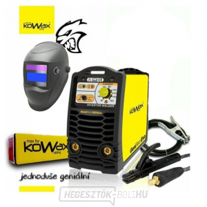 KOWAX® GeniArc® 160 EVO MMA/TIG hegesztő inverter SET03a - 3m kábelek Kukla Elektródák 2.5mm/2.5kg