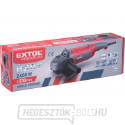 Sarokcsiszoló, forgatható nyéllel, 230mm, 2400W Sarokcsiszoló, forgatható nyéllel, 230mm, 2400W náhled