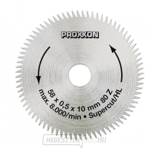 Proxxon Micromot 28014 fűrészlap 58 x 10 x 0,5 mm, 80 db. - 1 db