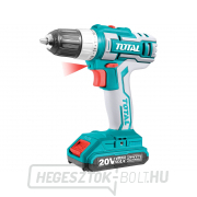 Akkus fúrócsavarozó TOTAL 20V Li-ion, 2000mAh, ipari Előnézet 