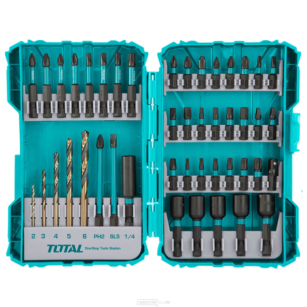 Fúrók és fúrószegek, ipari - 45db Fúrók és fúrószegek, ipari - 45db gallery main image