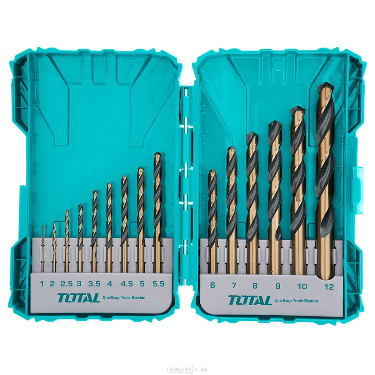 HSS fém fúrószár - 15db