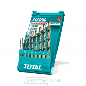 HSS fém fúrószárak - 9 darabos készlet gallery main image