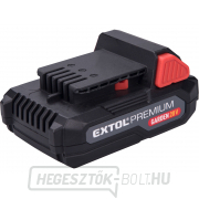 újratölthető akkumulátor, 20V Li-ion, 2000mAh Előnézet 